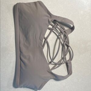 Lululemon grey/taupe Free To Be - Wild sports bra